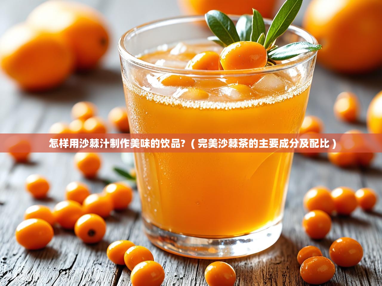  怎样用沙棘汁制作美味的饮品?  ( 完美沙棘茶的主要成分及配比 )