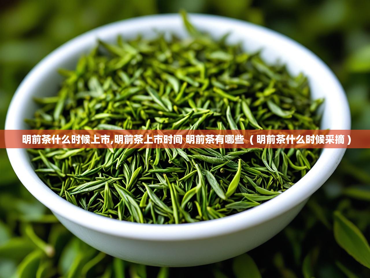  明前茶什么时候上市,明前茶上市时间 明前茶有哪些  ( 明前茶什么时候采摘 )