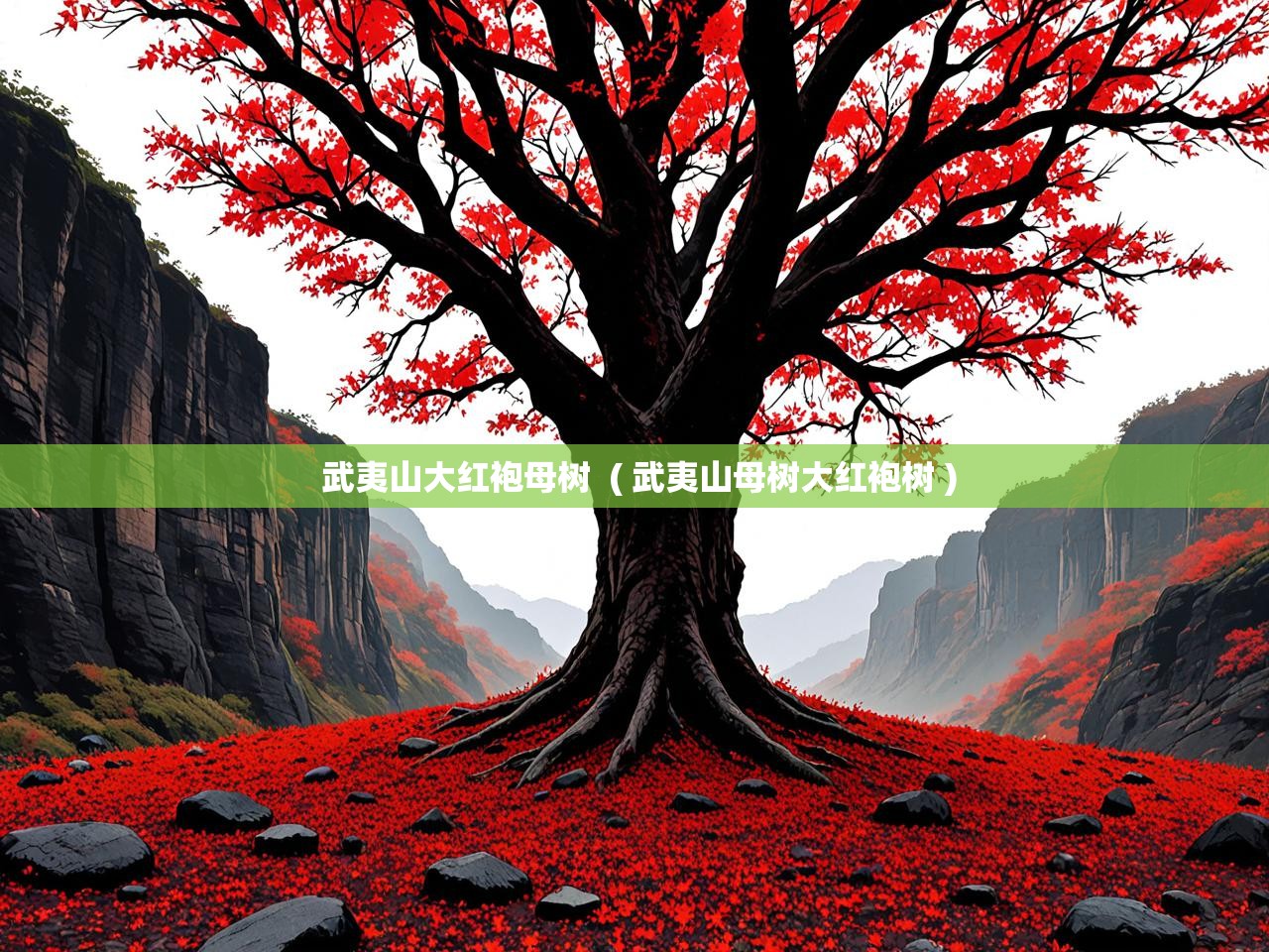  武夷山大红袍母树  ( 武夷山母树大红袍树 )