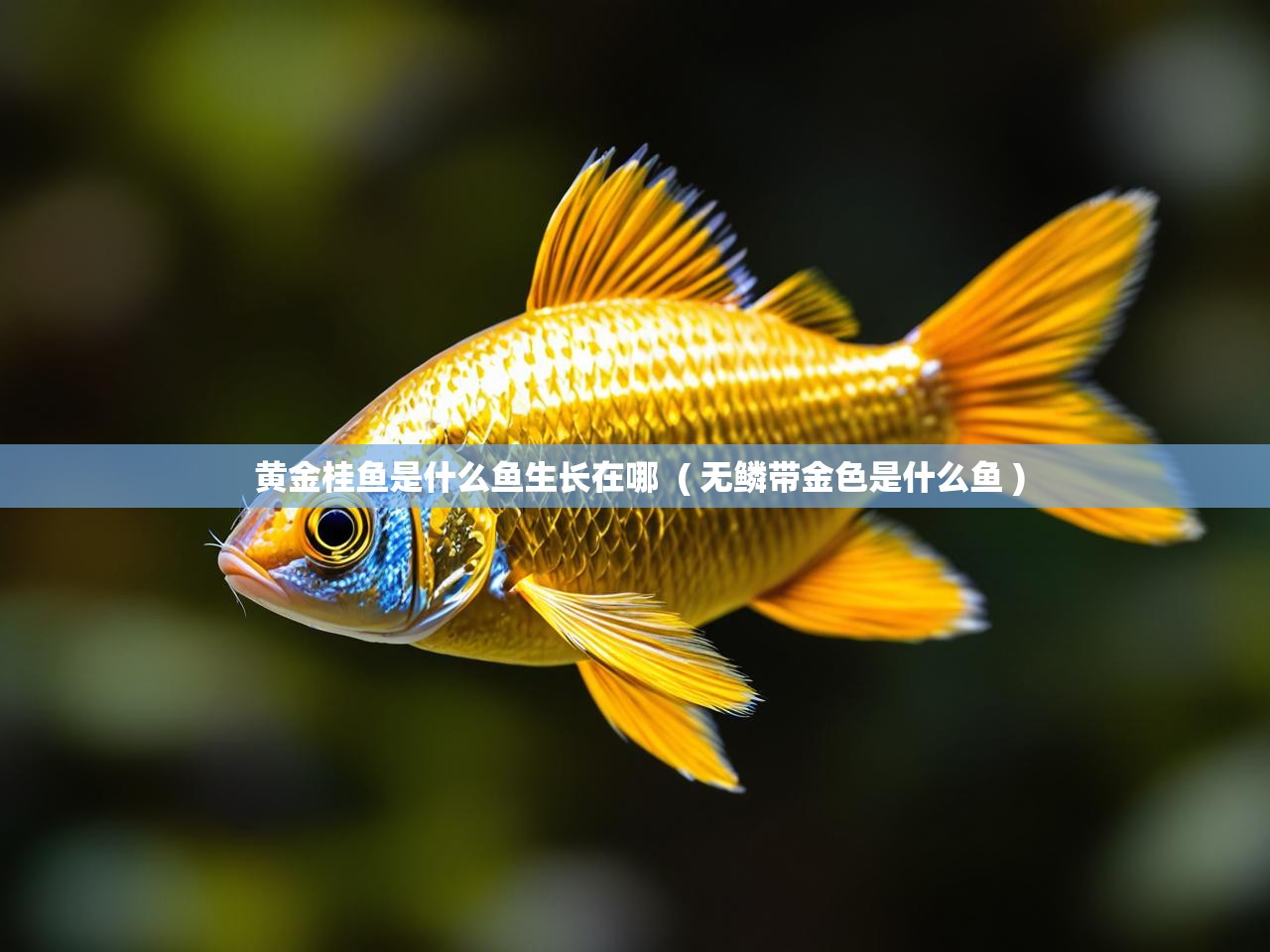  黄金桂鱼是什么鱼生长在哪  ( 无鳞带金色是什么鱼 )