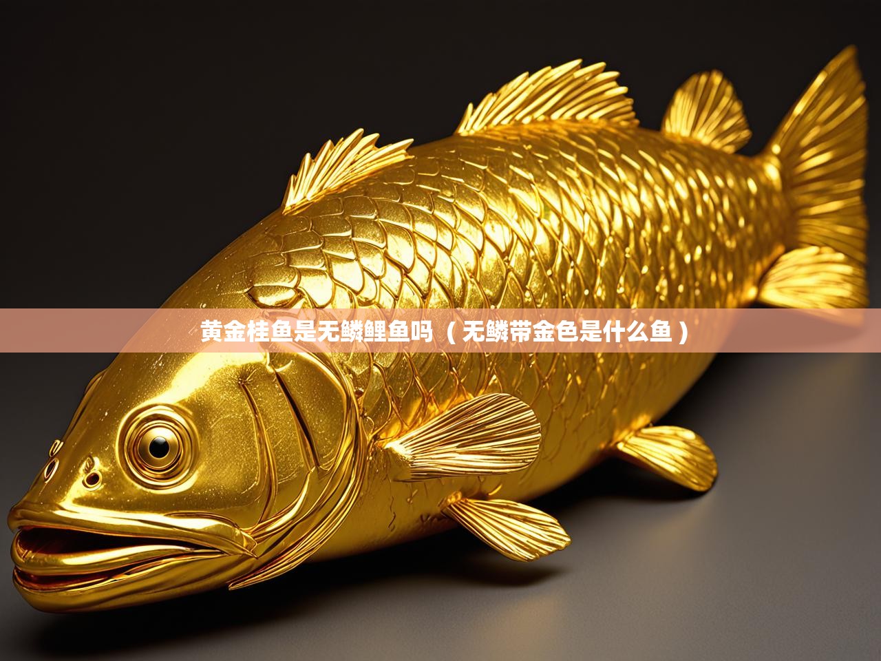  黄金桂鱼是无鳞鲤鱼吗  ( 无鳞带金色是什么鱼 )