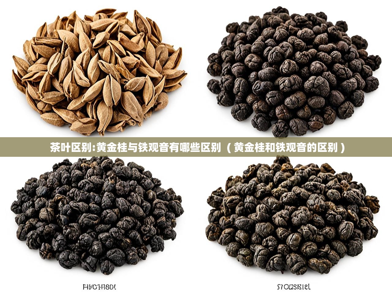  茶叶区别:黄金桂与铁观音有哪些区别  ( 黄金桂和铁观音的区别 )