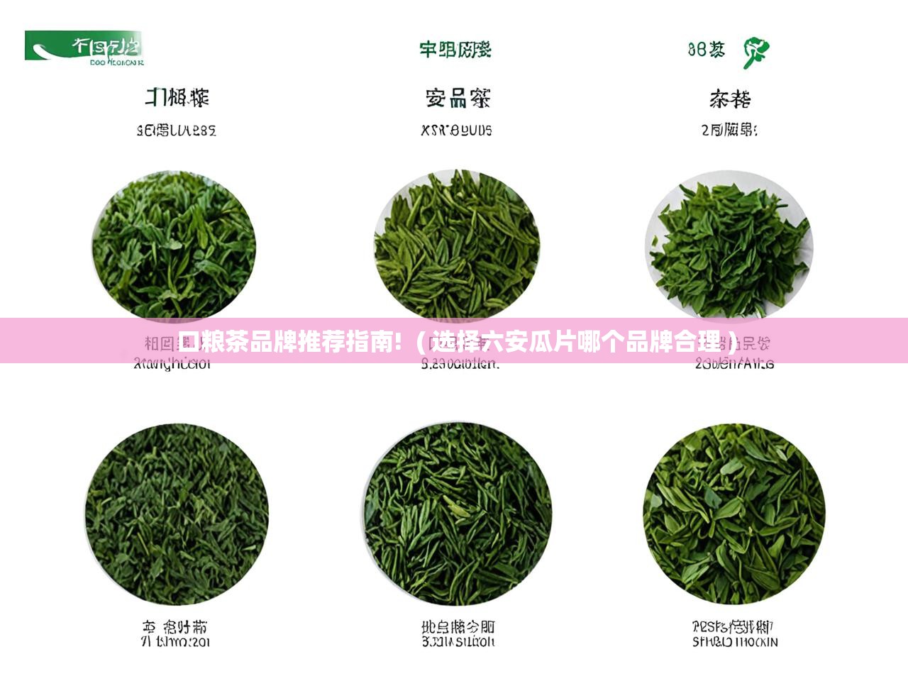 口粮茶品牌推荐指南!  ( 选择六安瓜片哪个品牌合理 )