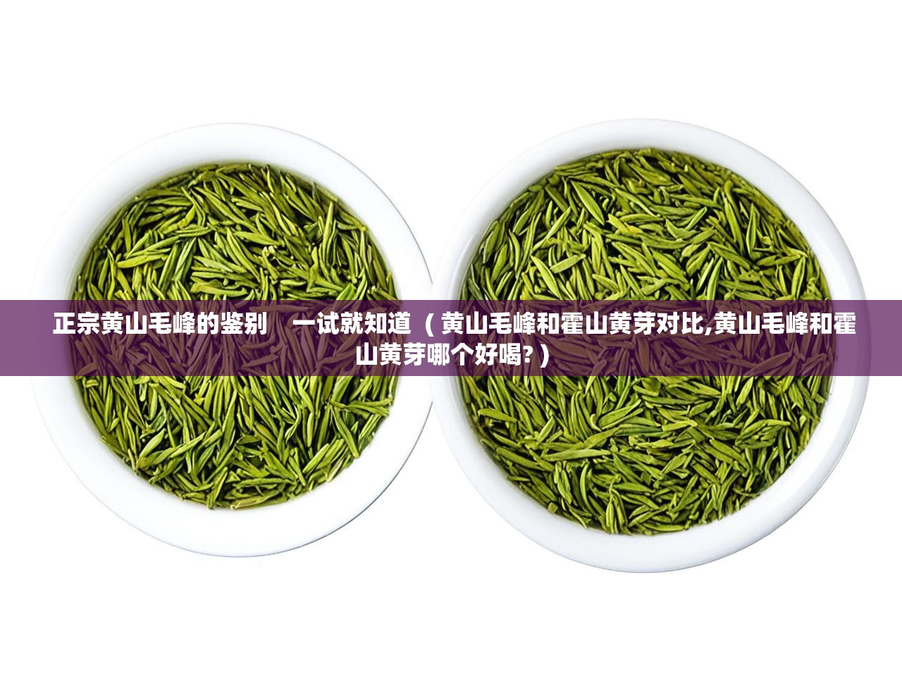  正宗黄山毛峰的鉴别　一试就知道  ( 黄山毛峰和霍山黄芽对比,黄山毛峰和霍山黄芽哪个好喝? )