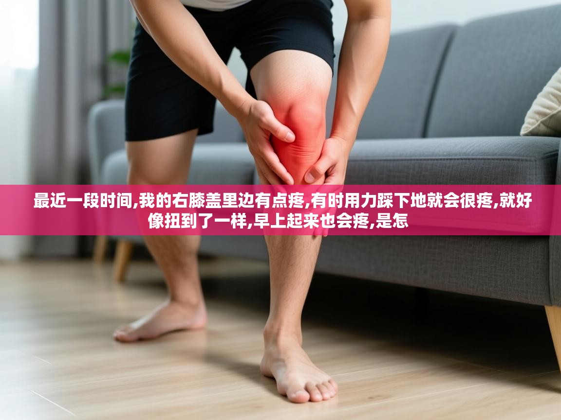  最近一段时间,我的右膝盖里边有点疼,有时用力踩下地就会很疼,就好像扭到了一样,早上起来也会疼,是怎 