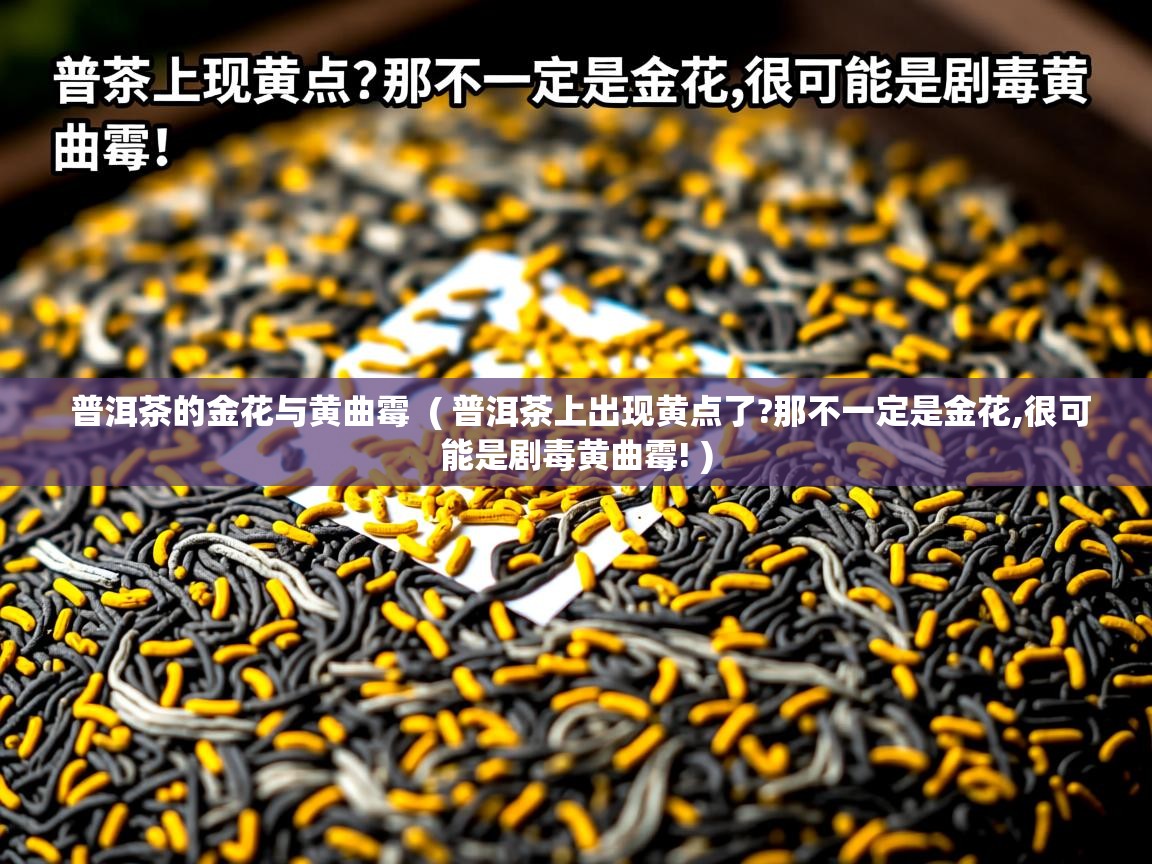  普洱茶的金花与黄曲霉  ( 普洱茶上出现黄点了?那不一定是金花,很可能是剧毒黄曲霉! )
