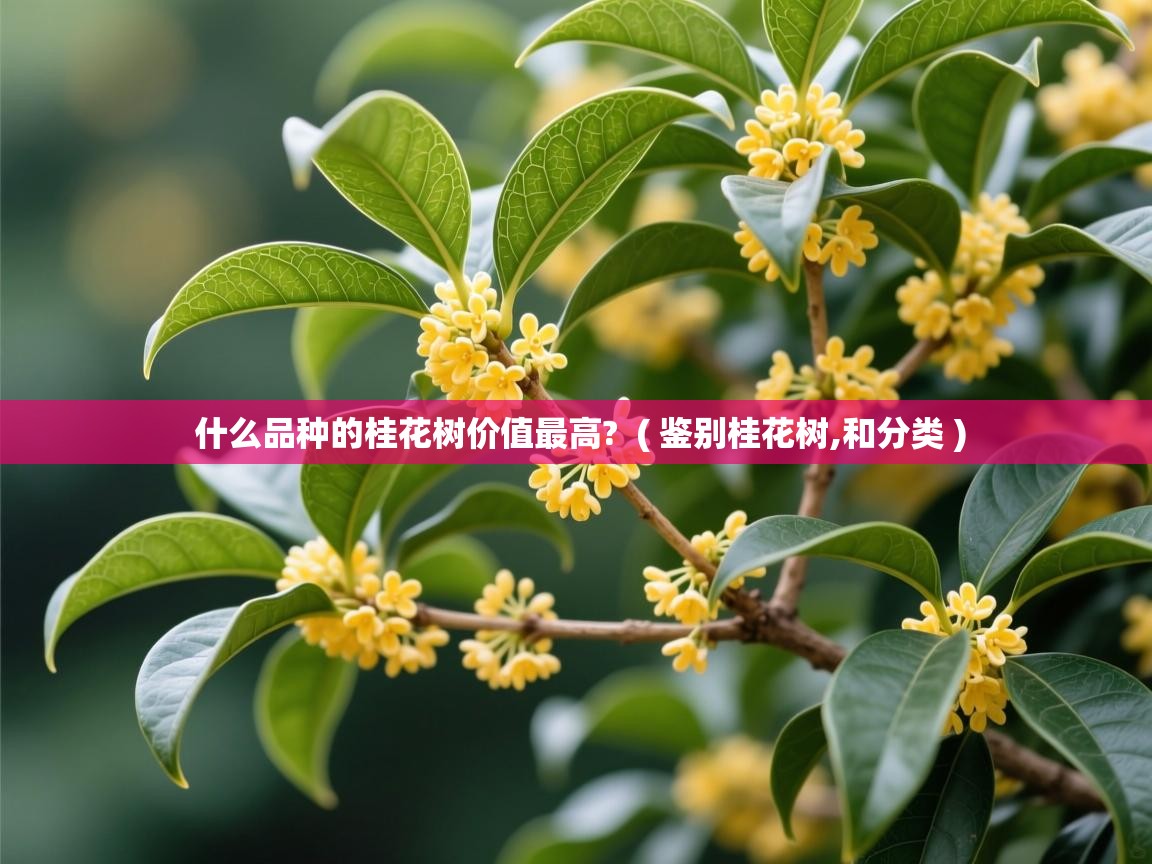  什么品种的桂花树价值最高?  ( 鉴别桂花树,和分类 )