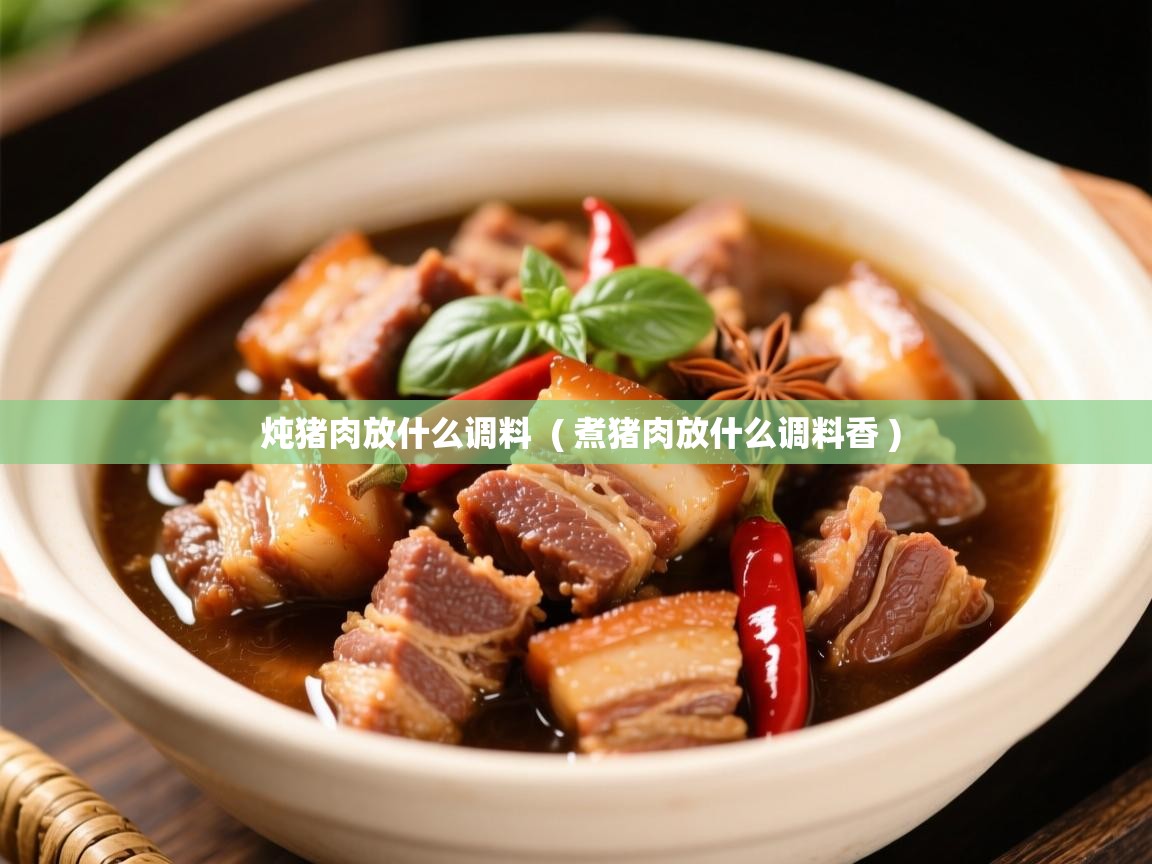  炖猪肉放什么调料  ( 煮猪肉放什么调料香 )