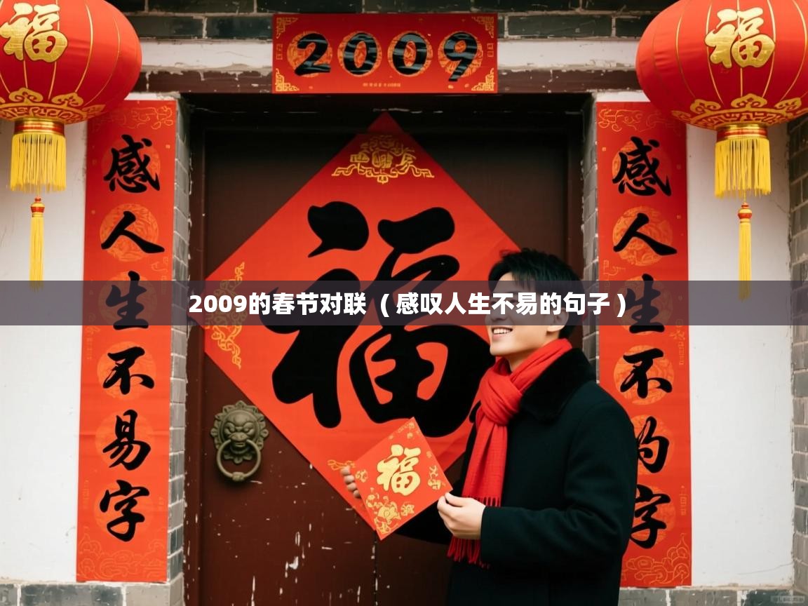  2009的春节对联  ( 感叹人生不易的句子 )