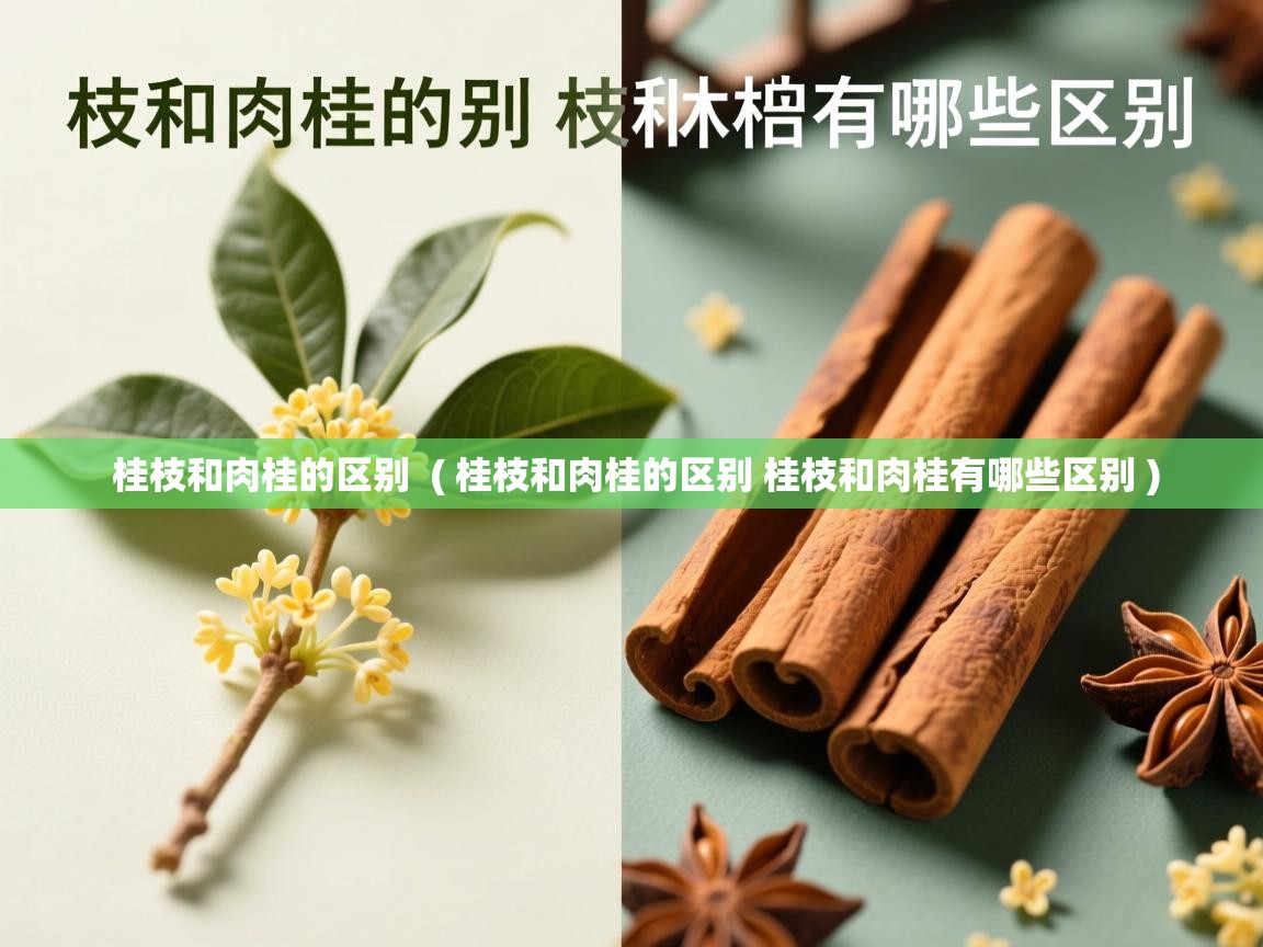  桂枝和肉桂的区别  ( 桂枝和肉桂的区别 桂枝和肉桂有哪些区别 )