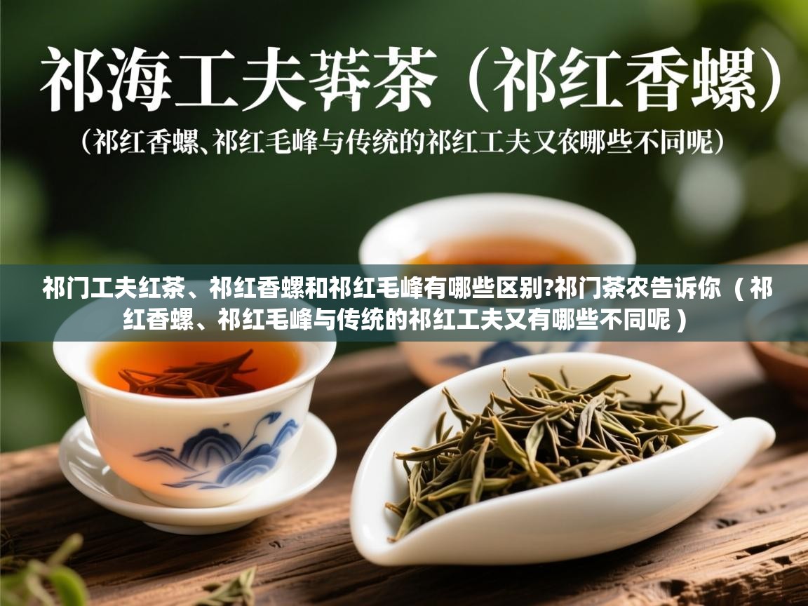  祁门工夫红茶、祁红香螺和祁红毛峰有哪些区别?祁门茶农告诉你  ( 祁红香螺、祁红毛峰与传统的祁红工夫又有哪些不同呢 )