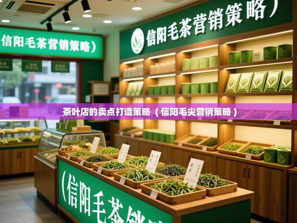  茶叶店的卖点打造策略  ( 信阳毛尖营销策略 )