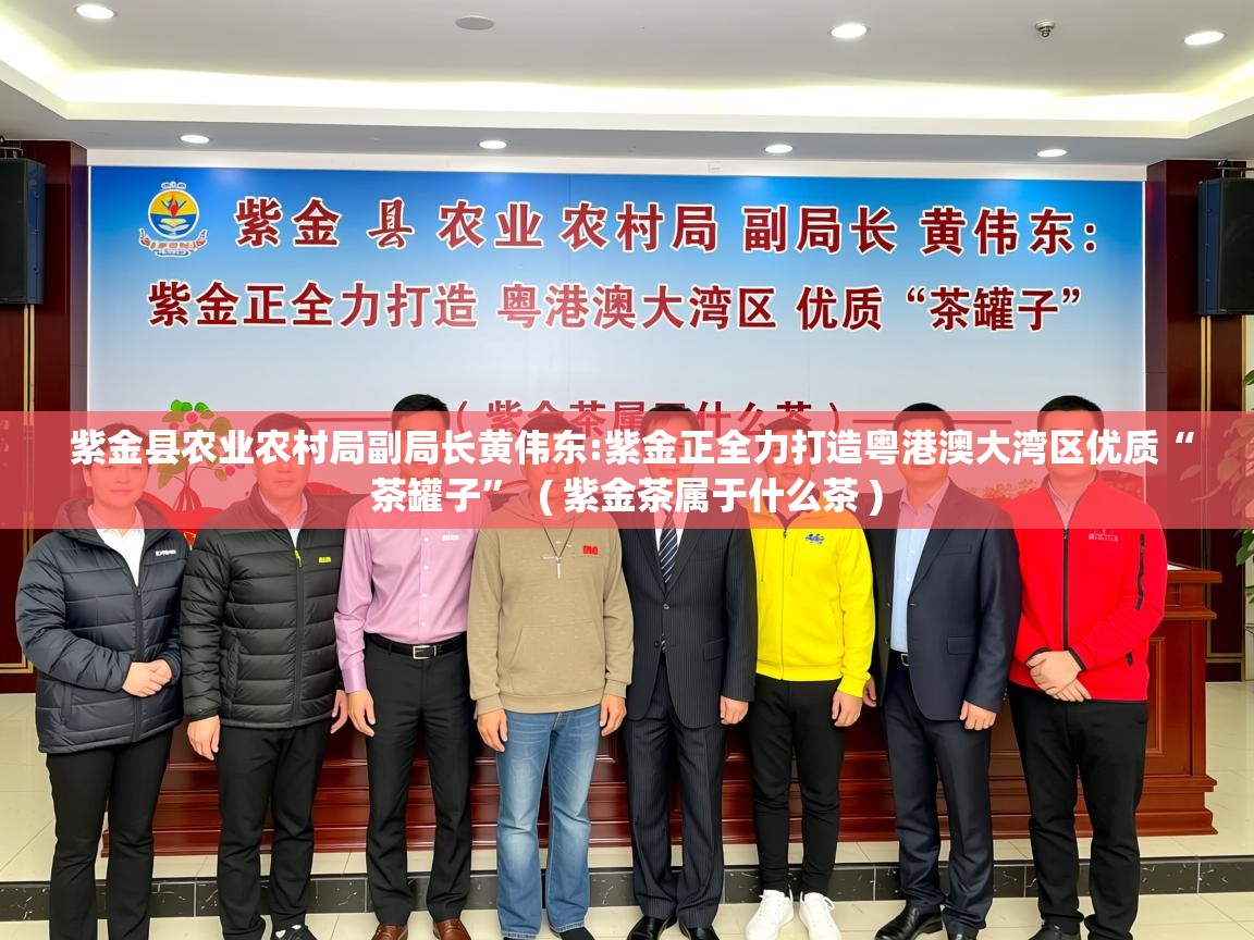  紫金县农业农村局副局长黄伟东:紫金正全力打造粤港澳大湾区优质“茶罐子”  ( 紫金茶属于什么茶 )