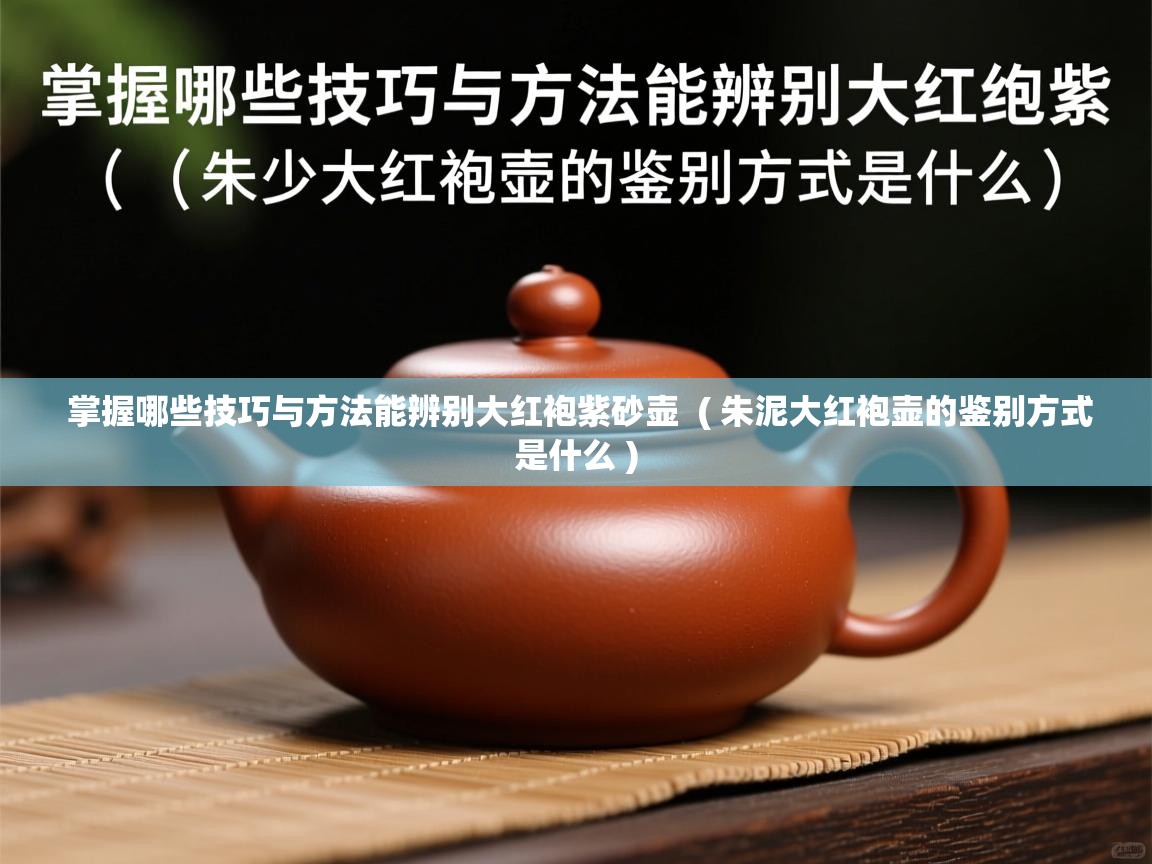  掌握哪些技巧与方法能辨别大红袍紫砂壶  ( 朱泥大红袍壶的鉴别方式是什么 )