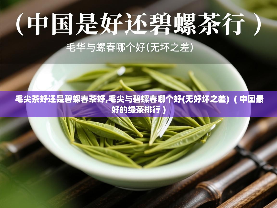  毛尖茶好还是碧螺春茶好,毛尖与碧螺春哪个好(无好坏之差)  ( 中国最好的绿茶排行 )
