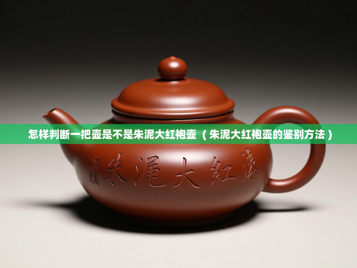  怎样判断一把壶是不是朱泥大红袍壶  ( 朱泥大红袍壶的鉴别方法 )