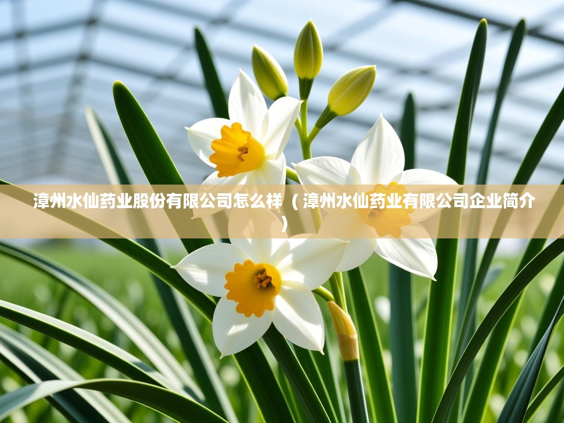  漳州水仙药业股份有限公司怎么样  ( 漳州水仙药业有限公司企业简介 )