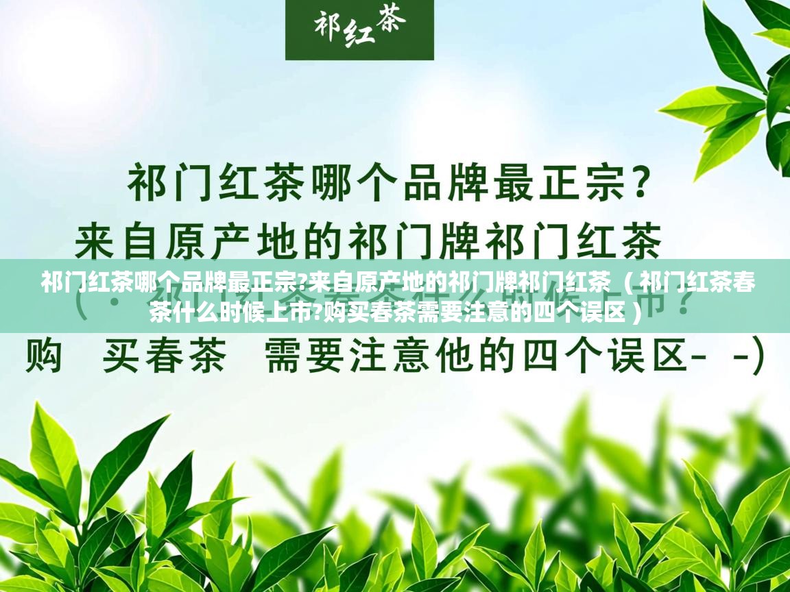  祁门红茶哪个品牌最正宗?来自原产地的祁门牌祁门红茶  ( 祁门红茶春茶什么时候上市?购买春茶需要注意的四个误区 )