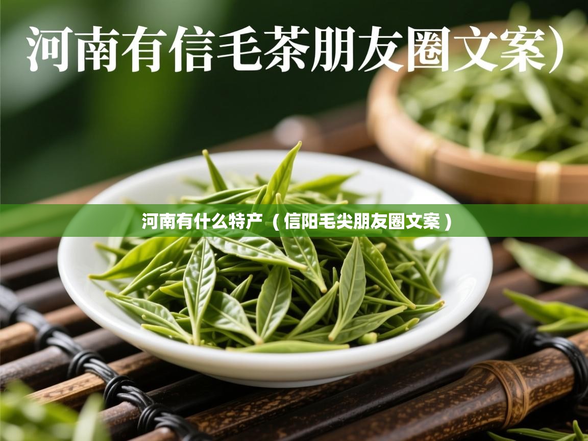  河南有什么特产  ( 信阳毛尖朋友圈文案 )