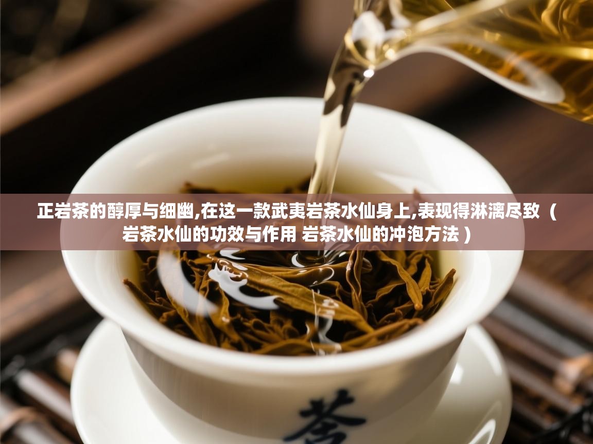 正岩茶的醇厚与细幽,在这一款武夷岩茶水仙身上,表现得淋漓尽致  ( 岩茶水仙的功效与作用 岩茶水仙的冲泡方法 )  正岩茶的醇厚与细幽,在这一款武夷岩茶水仙身上,表现得淋漓尽致  ( 岩茶水仙的功效与作用 岩茶水仙的冲泡方法 )