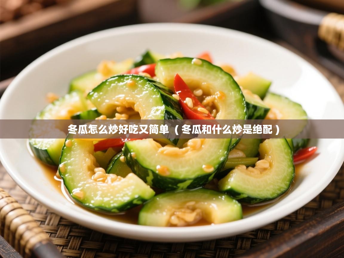  冬瓜怎么炒好吃又简单  ( 冬瓜和什么炒是绝配 )