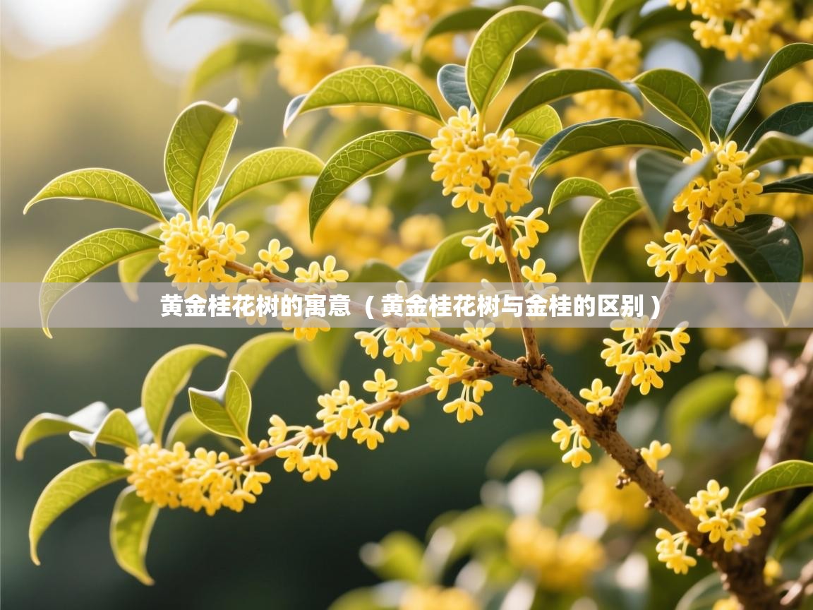  黄金桂花树的寓意  ( 黄金桂花树与金桂的区别 )