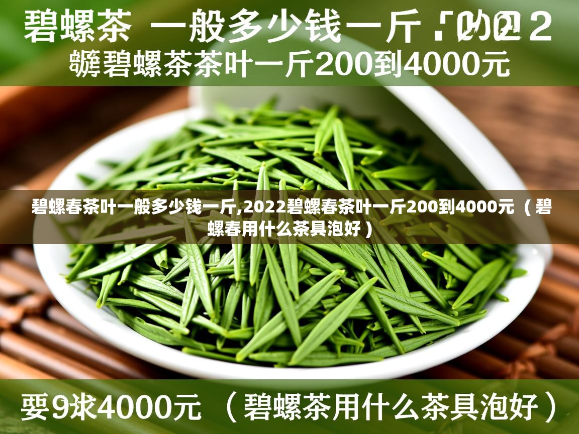  碧螺春茶叶一般多少钱一斤,2022碧螺春茶叶一斤200到4000元  ( 碧螺春用什么茶具泡好 )