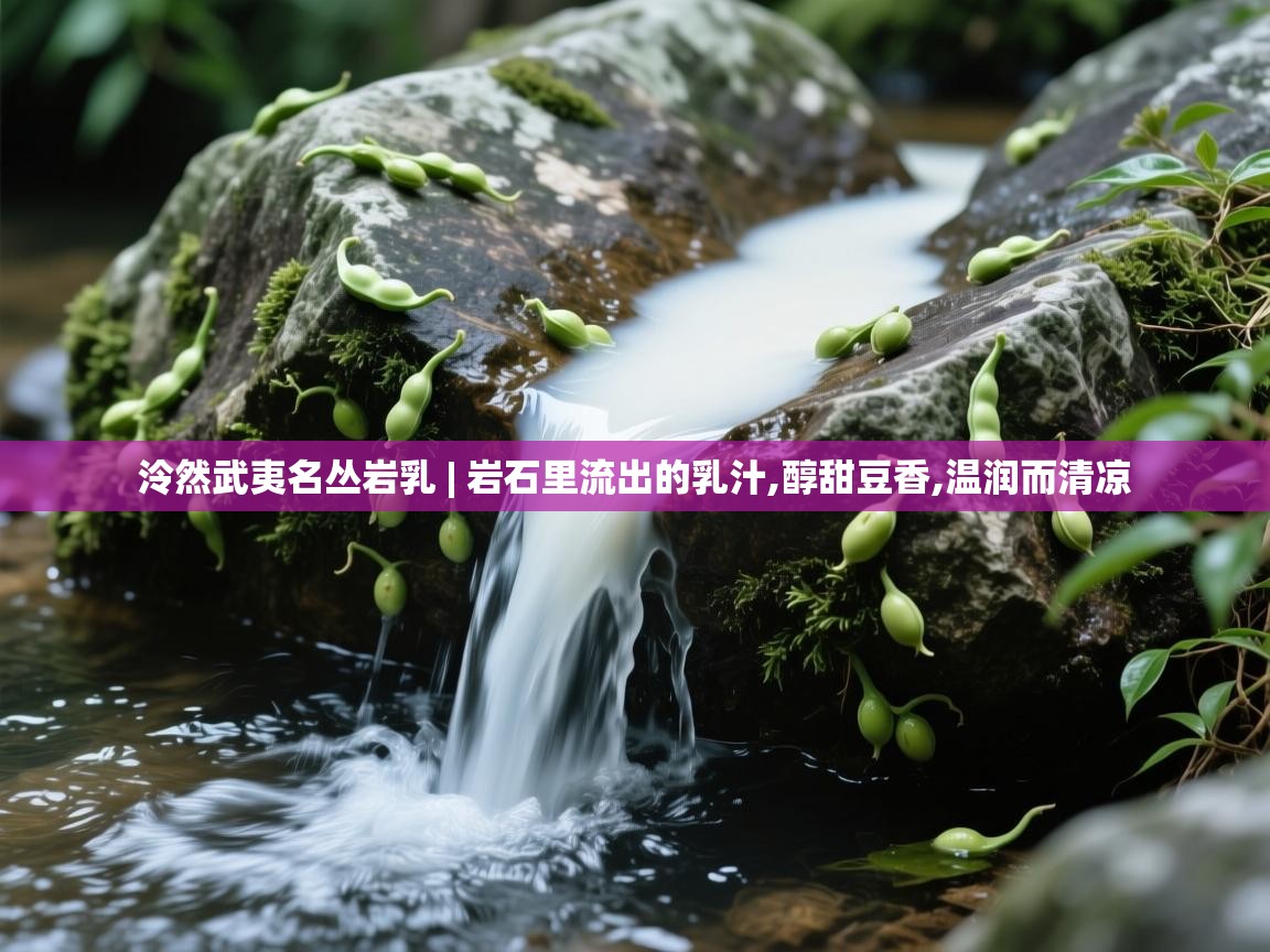  泠然武夷名丛岩乳 | 岩石里流出的乳汁,醇甜豆香,温润而清凉 