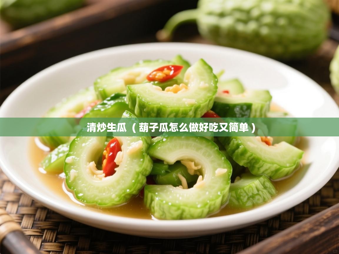 详细阅读: 清炒生瓜  ( 葫子瓜怎么做好吃又简单 )  清炒生瓜  ( 葫子瓜怎么做好吃又简单 )