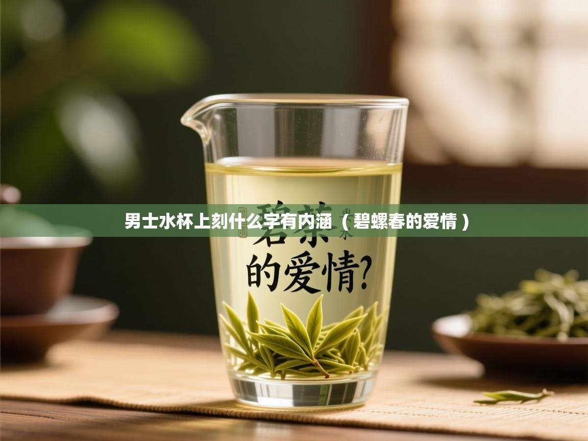  男士水杯上刻什么字有内涵  ( 碧螺春的爱情 )