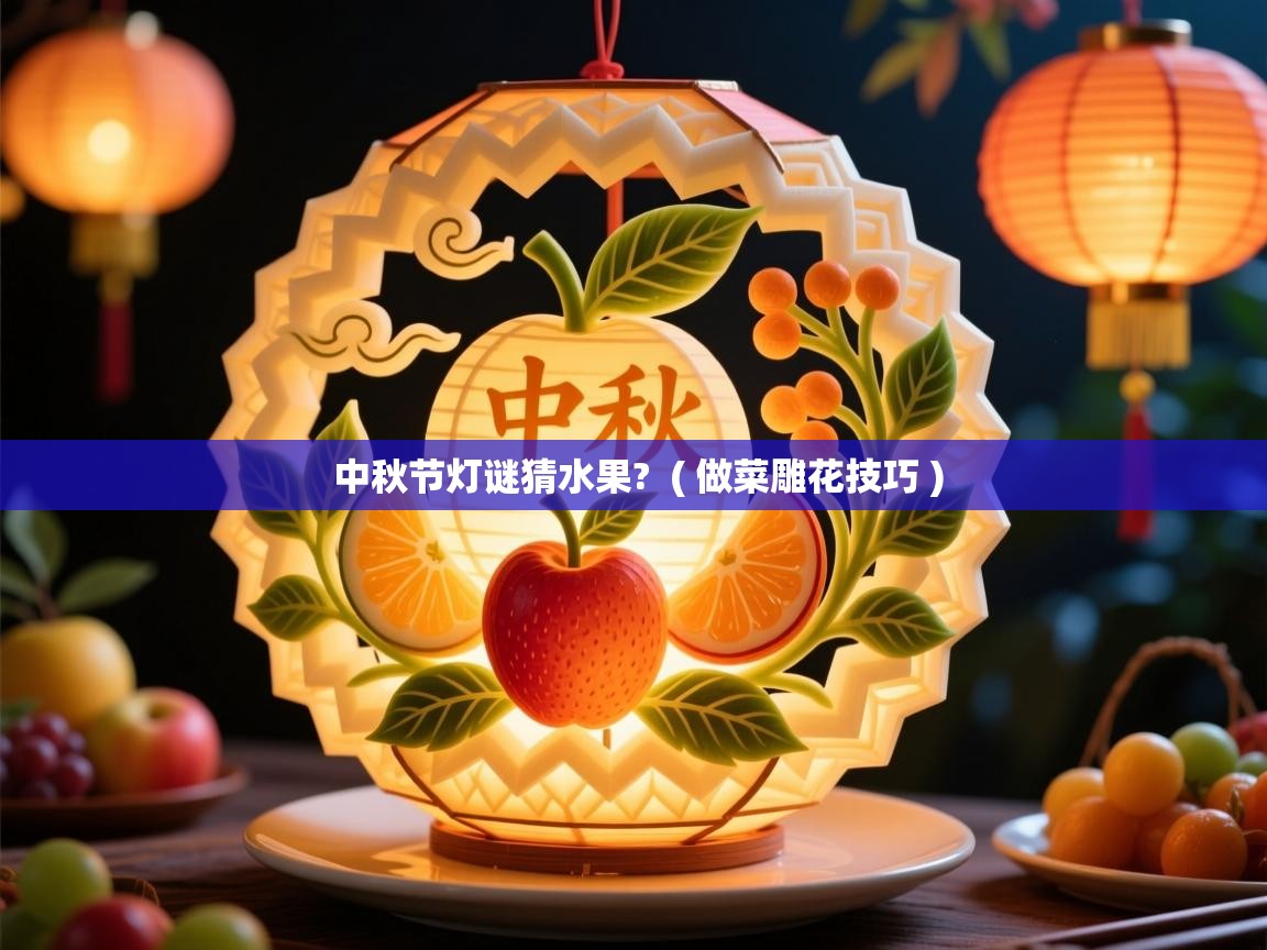 详细阅读: 中秋节灯谜猜水果?  ( 做菜雕花技巧 )  中秋节灯谜猜水果?  ( 做菜雕花技巧 )