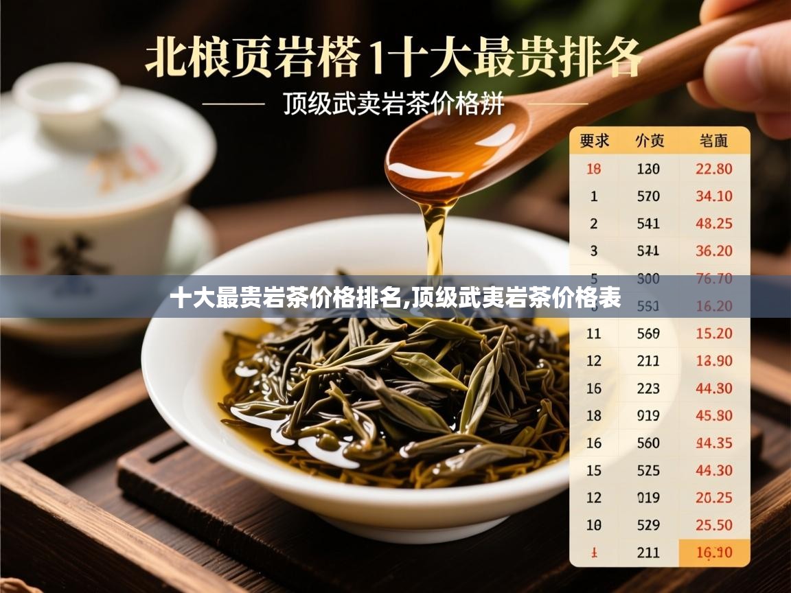  十大最贵岩茶价格排名,顶级武夷岩茶价格表 