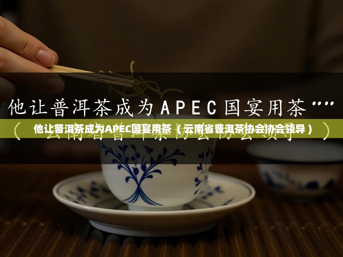  他让普洱茶成为APEC国宴用茶  ( 云南省普洱茶协会协会领导 )