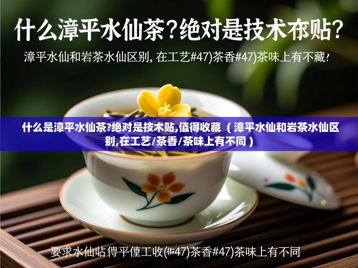  什么是漳平水仙茶?绝对是技术贴,值得收藏  ( 漳平水仙和岩茶水仙区别,在工艺/茶香/茶味上有不同 )