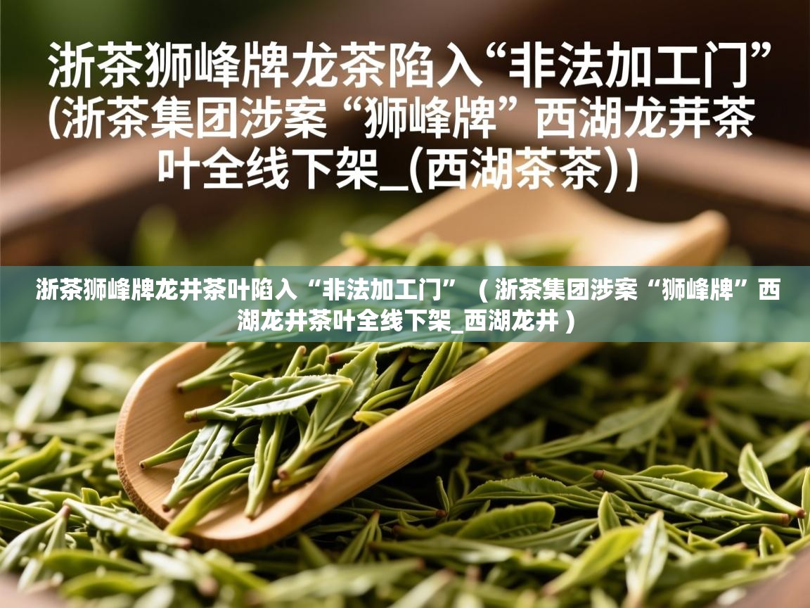 详细阅读: 浙茶狮峰牌龙井茶叶陷入“非法加工门”  ( 浙茶集团涉案“狮峰牌”西湖龙井茶叶全线下架_西湖龙井 )  浙茶狮峰牌龙井茶叶陷入“非法加工门”  ( 浙茶集团涉案“狮峰牌”西湖龙井茶叶全线下架_西湖龙井 )