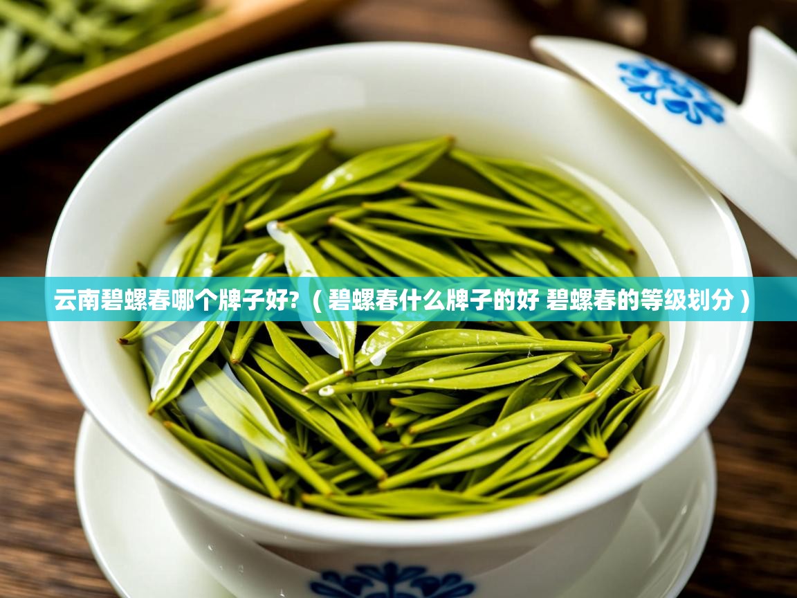 详细阅读: 云南碧螺春哪个牌子好?  ( 碧螺春什么牌子的好 碧螺春的等级划分 )  云南碧螺春哪个牌子好?  ( 碧螺春什么牌子的好 碧螺春的等级划分 )