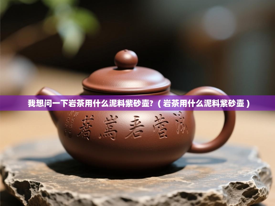 详细阅读: 我想问一下岩茶用什么泥料紫砂壶?  ( 岩茶用什么泥料紫砂壶 )  我想问一下岩茶用什么泥料紫砂壶?  ( 岩茶用什么泥料紫砂壶 )