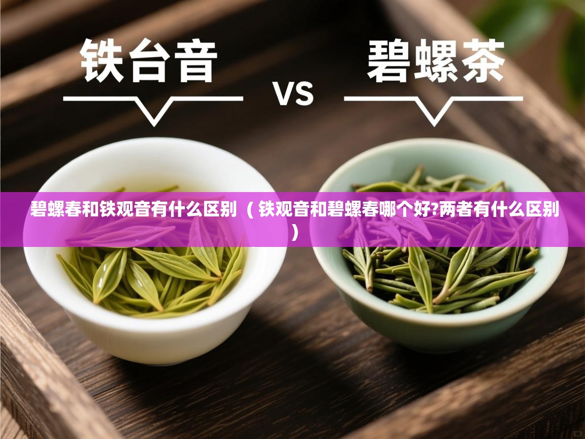  碧螺春和铁观音有什么区别  ( 铁观音和碧螺春哪个好?两者有什么区别 )
