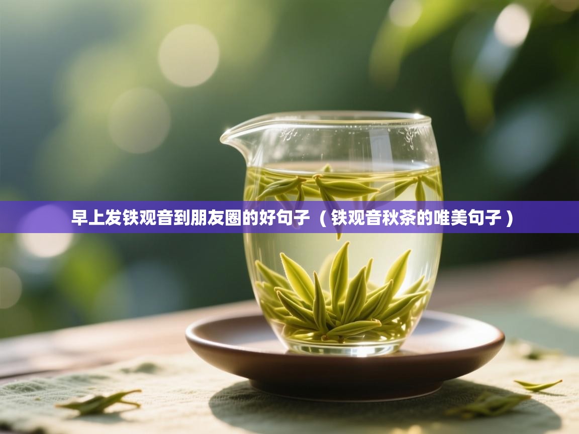  早上发铁观音到朋友圈的好句子  ( 铁观音秋茶的唯美句子 )