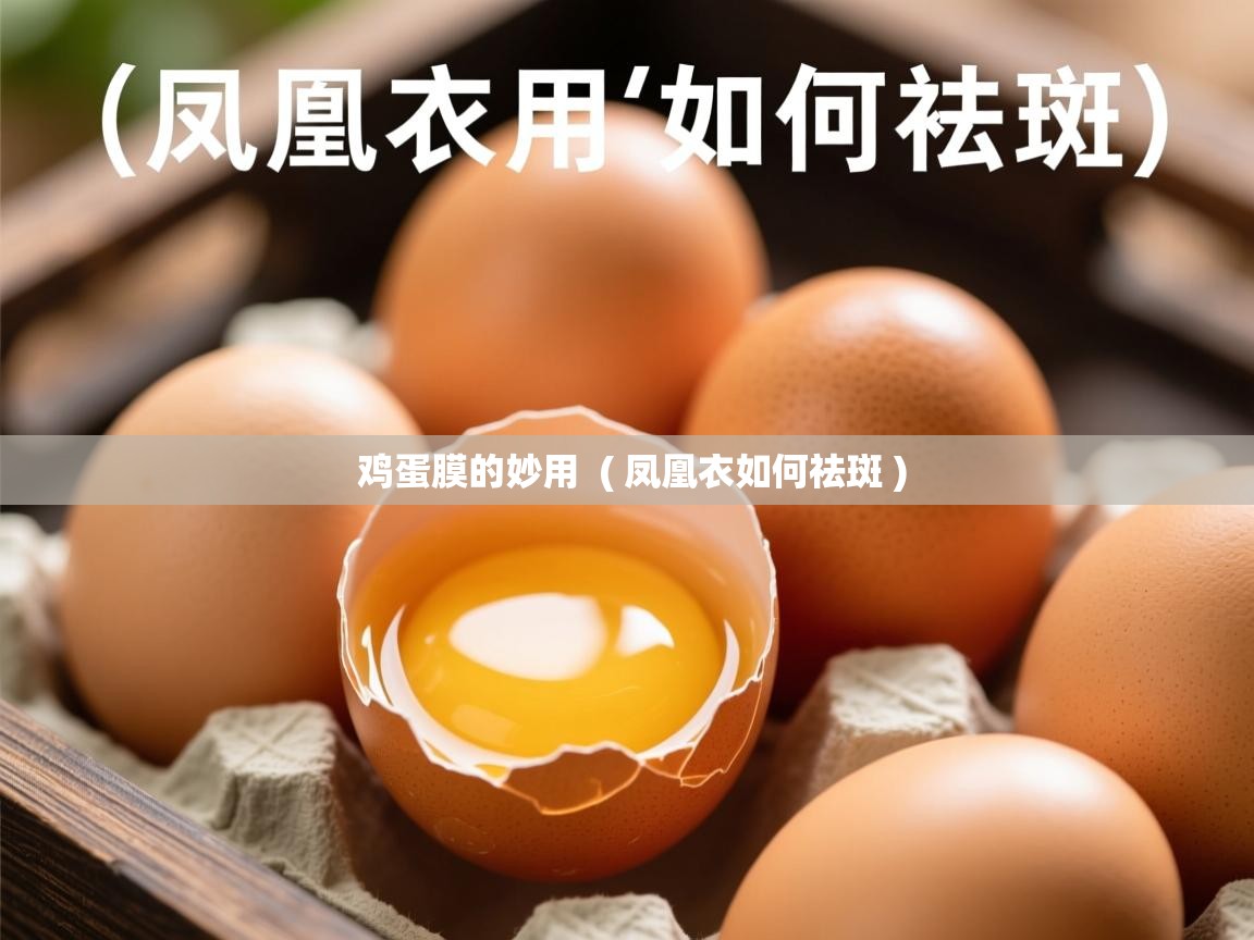  鸡蛋膜的妙用  ( 凤凰衣如何祛斑 )