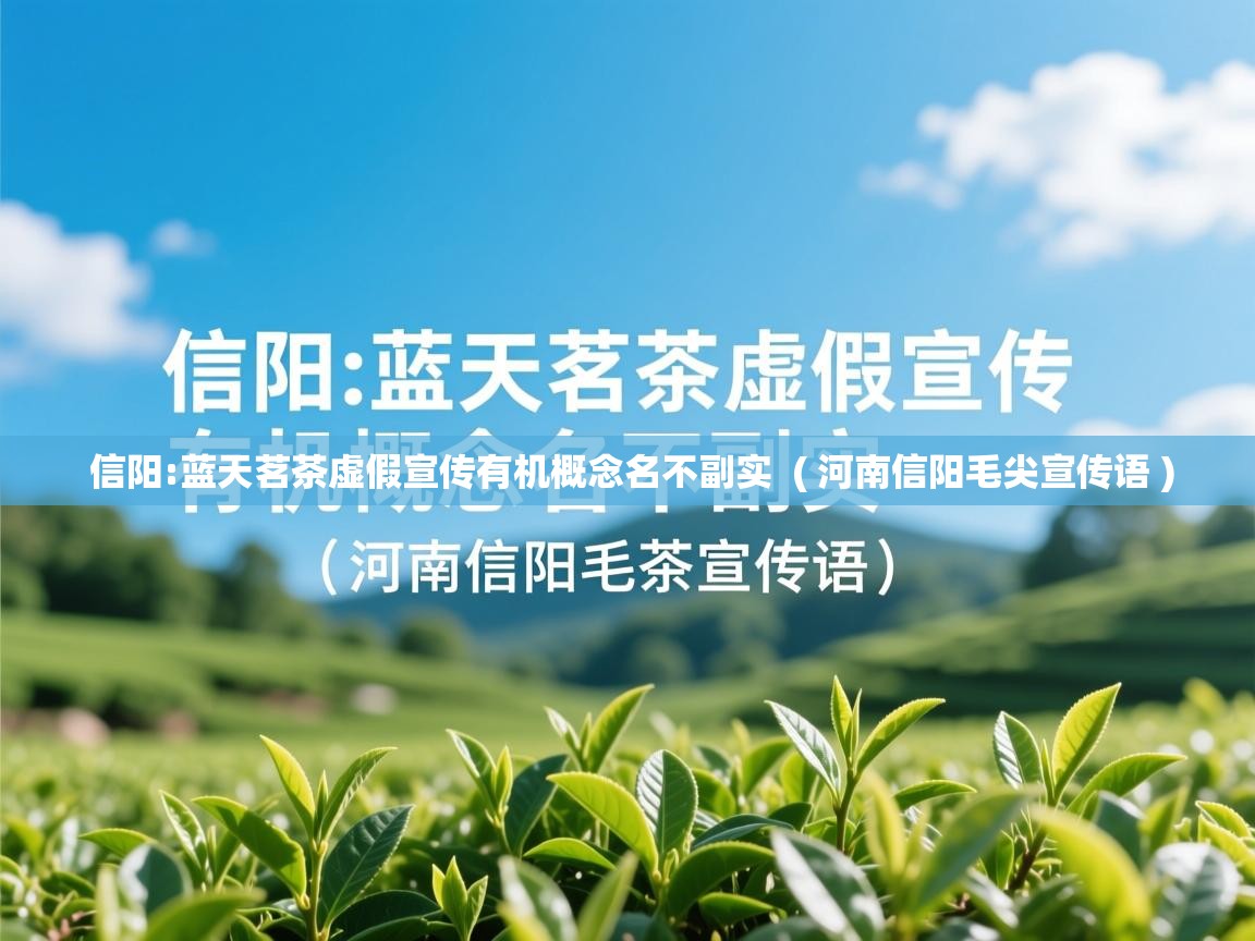  信阳:蓝天茗茶虚假宣传有机概念名不副实  ( 河南信阳毛尖宣传语 )