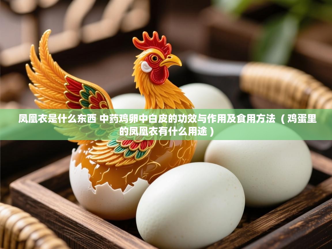  凤凰衣是什么东西 中药鸡卵中白皮的功效与作用及食用方法  ( 鸡蛋里的凤凰衣有什么用途 )