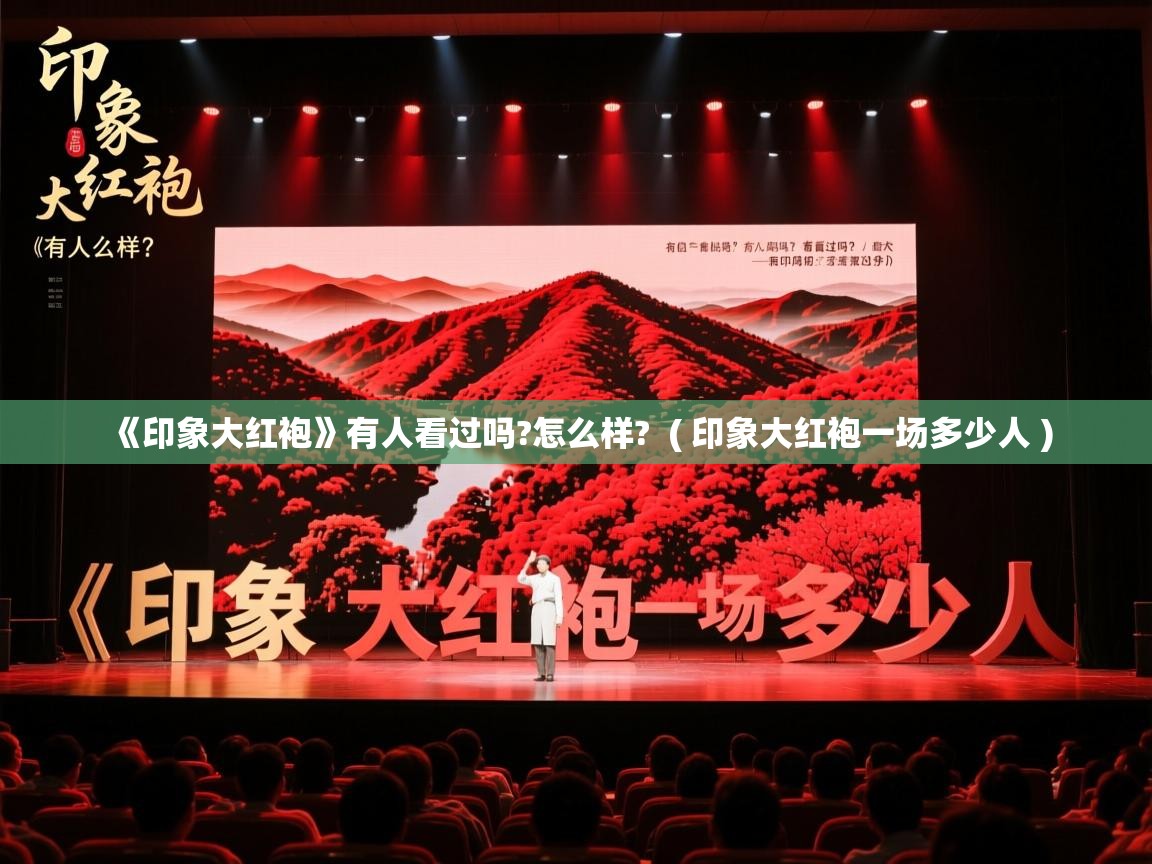  《印象大红袍》有人看过吗?怎么样?  ( 印象大红袍一场多少人 )
