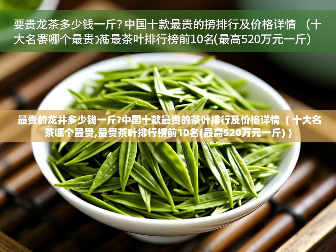  最贵的龙井多少钱一斤?中国十款最贵的茶叶排行及价格详情  ( 十大名茶哪个最贵,最贵茶叶排行榜前10名(最高520万元一斤) )