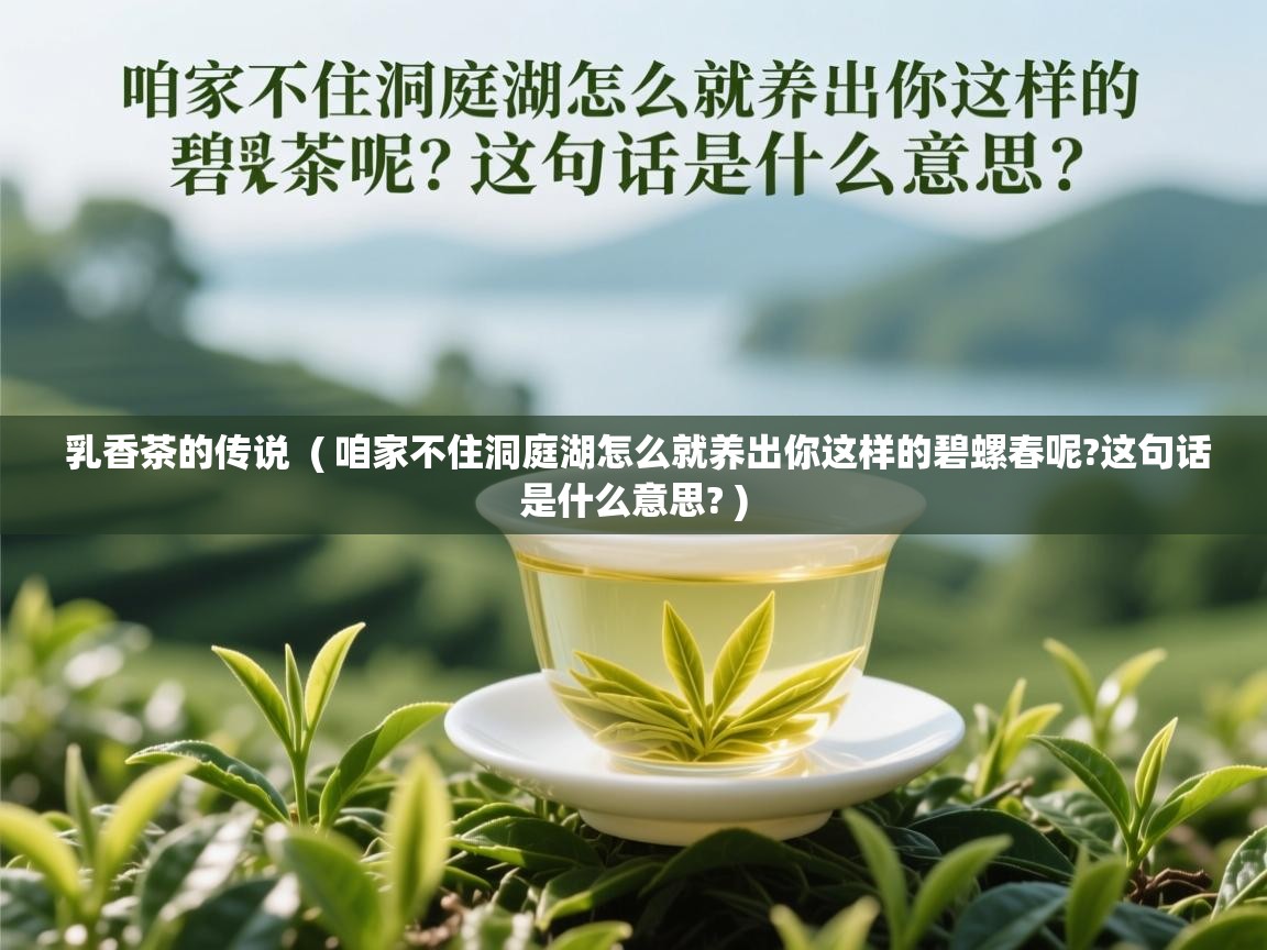 乳香茶的传说 ( 咱家不住洞庭湖怎么就养出你这样的碧螺春呢?这句话是什么意思? ) 乳香茶的传说 ( 咱家不住洞庭湖怎么就养出你这样的碧螺春呢?这句话是什么意思? )