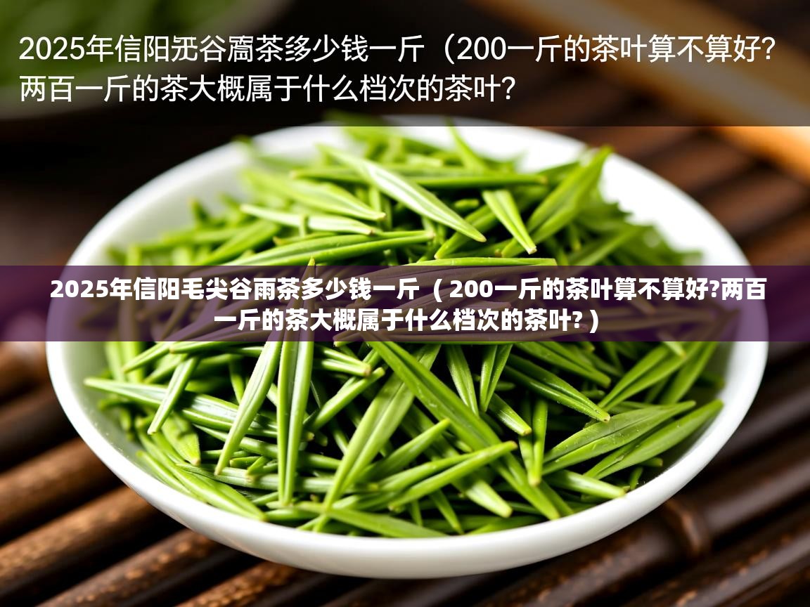  2025年信阳毛尖谷雨茶多少钱一斤  ( 200一斤的茶叶算不算好?两百一斤的茶大概属于什么档次的茶叶? )